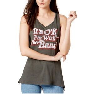 NWT PRINCE PETER I'm With The Band Graphic Sleeveless Top